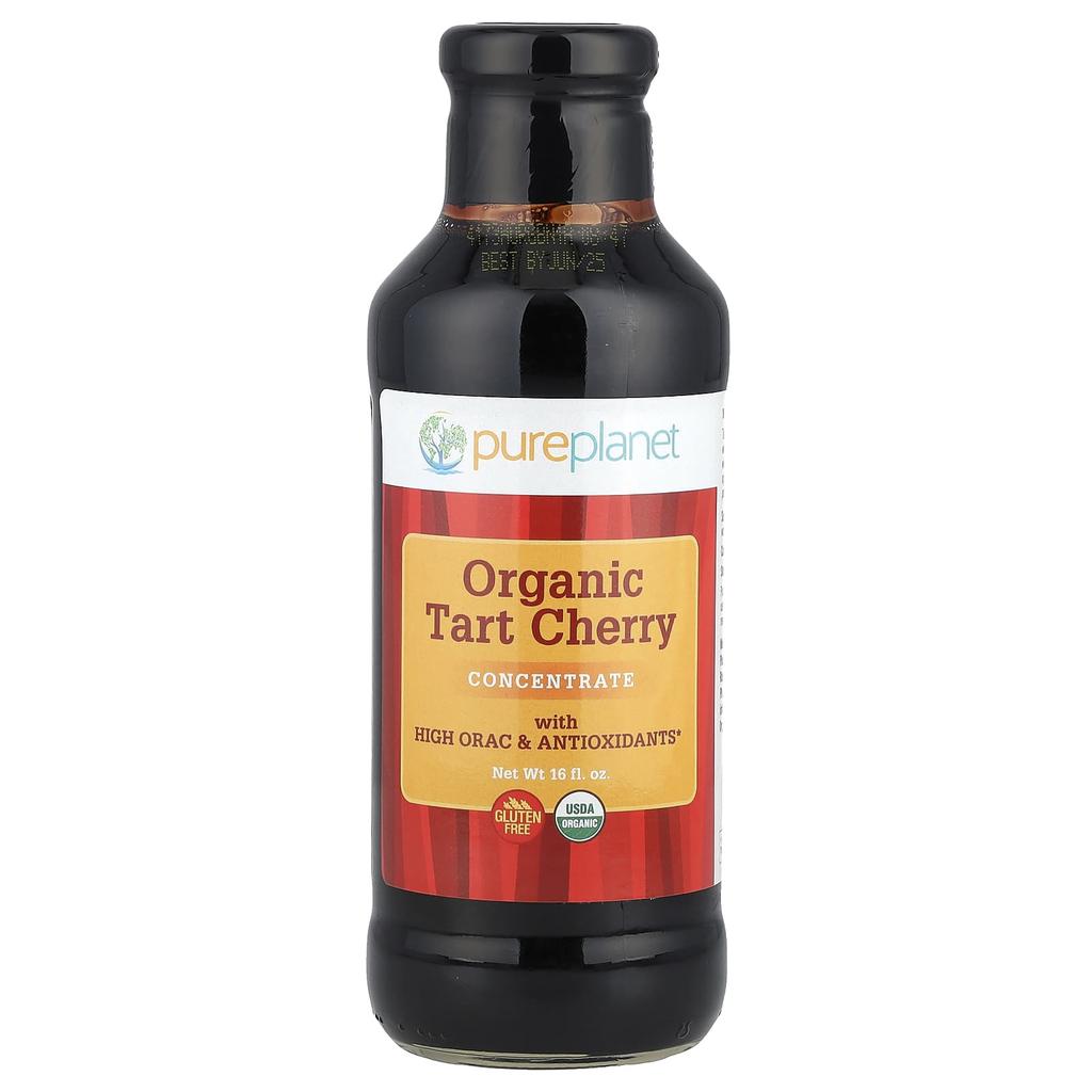 Pure Planet Organic Tart Cherry, Concentrate, 16 Fl Oz (473 Ml)