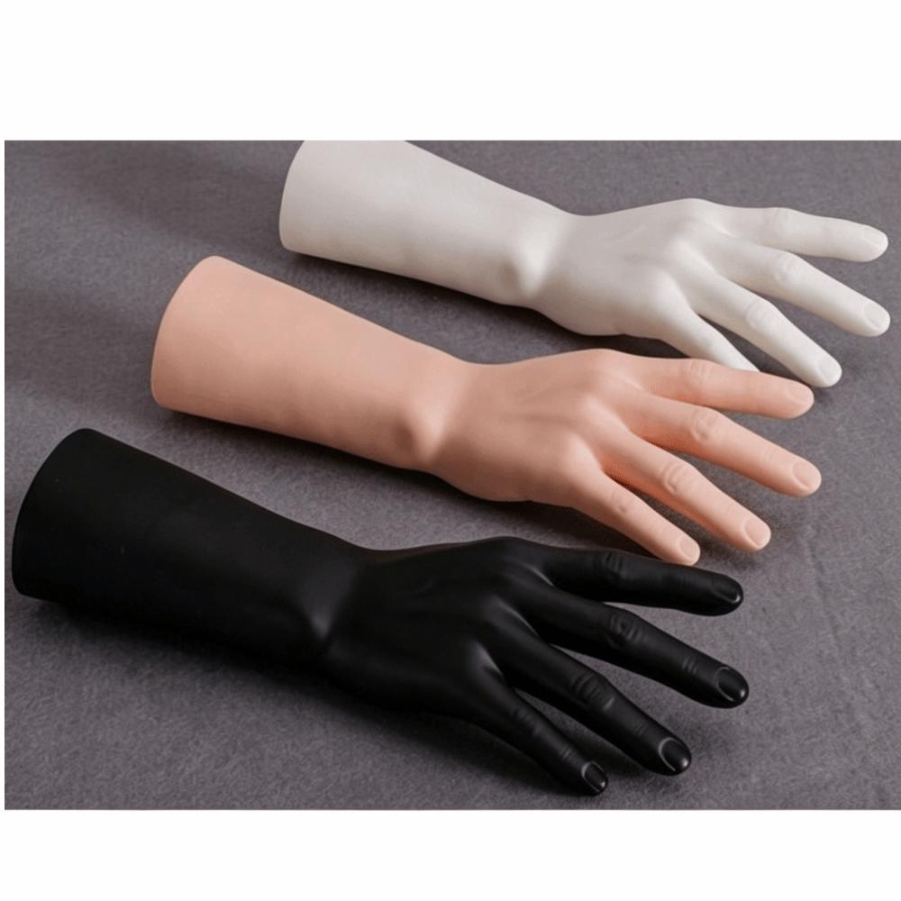 Standing Mannequin Hand Realistic Ring Display Prop Hand Display Stand  Window Display