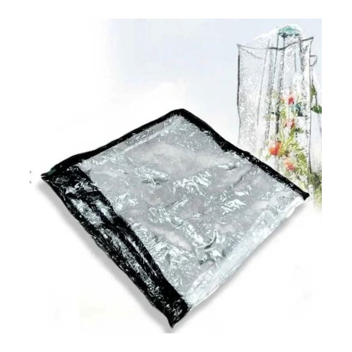 Net cover "Maxitom" for plant tower with trellis
