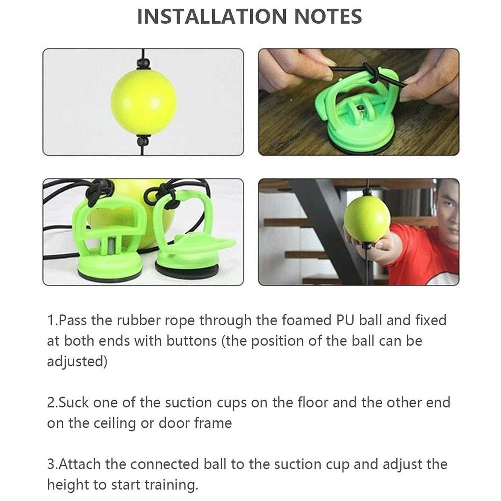 Боксерский мяч для скорости, рефлекторный тренировочный мяч, скоростной мяч для отработки ударов, фитнес-мяч с присосками