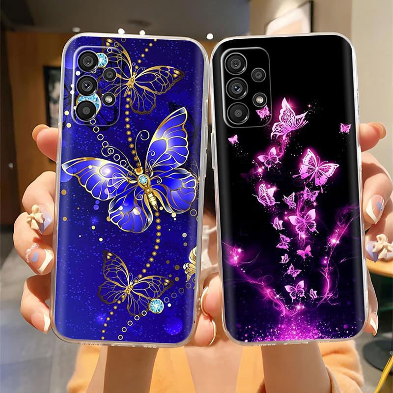 Для Samsung Galaxy A72 4G 5G Чехол Милый Мультяшный Расписной Мягкий Силиконовый Задняя Крышка Телефона Защитный Чехол Coque Для Galaxy A72 4G 5G