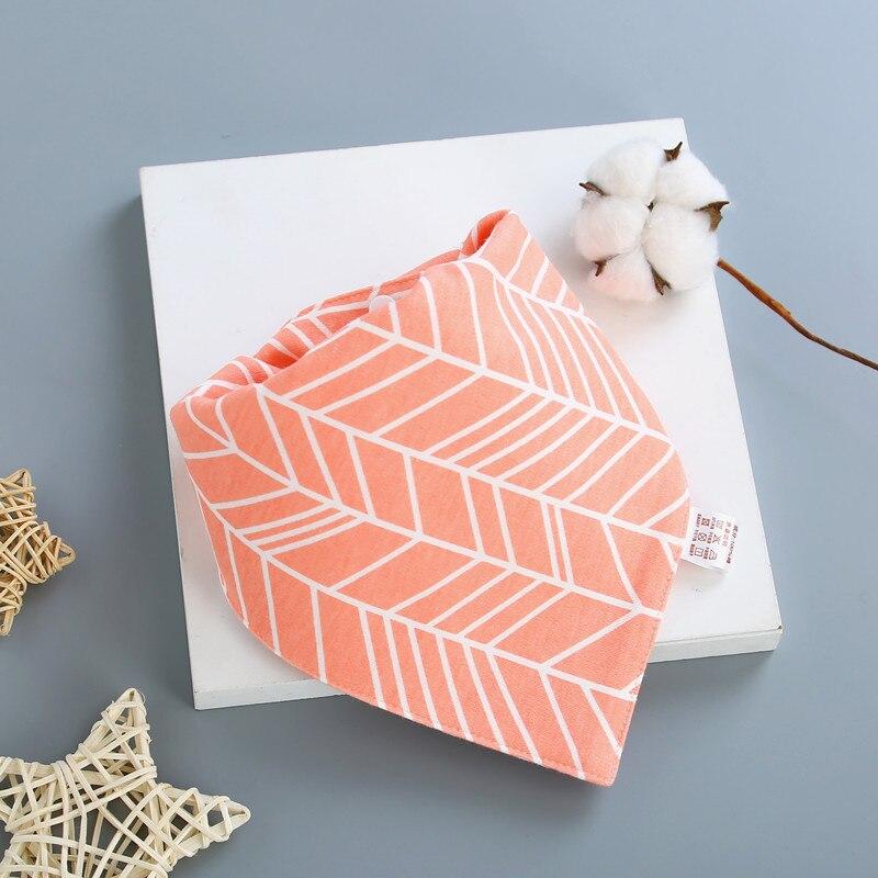 Детские нагрудники, треугольные двойные хлопковые нагрудники, полотенце с мультяшным принтом «Слюна», фартук для кормления для маленьких мальчиков и девочек, хлопковые нагрудники-банданы