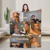 Ayliva Singer Tour 2025 Plush Blankets Boy Girl  Flannel Bedding Throws For Home Decor Soft Warm Design Quality Bedspread Gift