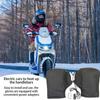 Winter Motorcycle Gloves Handlebar Muffs Waterproof Warm Handle Bar Cover Glove For Motorbikes Scooters Electric Vehicles