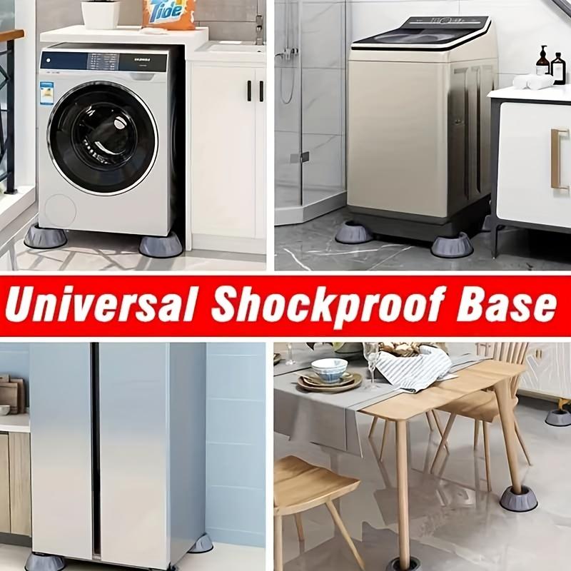 4 шт., антивибрационные прокладки, набор, шумоподавление, поддержка стиральной машины, универсальная мебель, противоскользящая сушилка для ног, основа