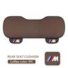 Ice Silk Car Seat Cushion Non-slip Wear-resistant Seat Cover For BMW Performance M E87 E30 E46 E28 F35 G20 E93 F20 X3 X blcp03