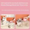 Pet Grooming Folding Floating Hair Brush Comb Pet Cleaning Supplies Rechargeable Massage Brush Rotatable Cat  Dog Multi-functional Spray  Accessories