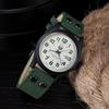 Vintage Mens Waterproof Date Leather Strap Sport Quartz  Watch