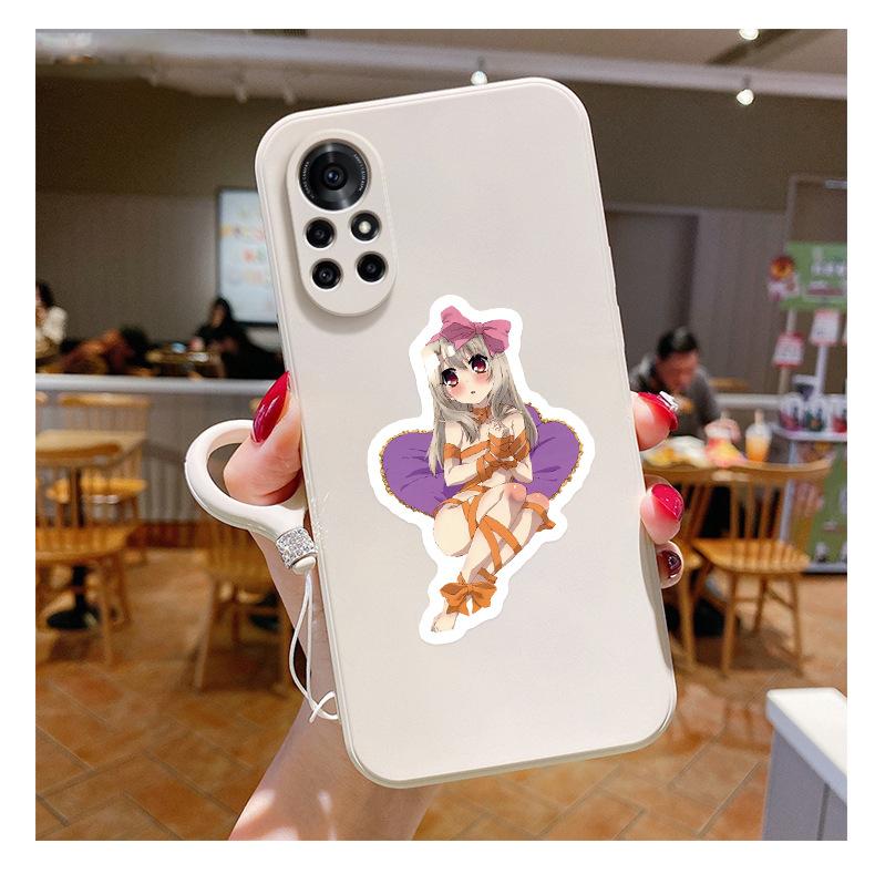 50PCS Anime Girl Stickers, Waterproof Girl Graffiti Stickers for DIY Laptop Motorcycle Bicycle Phone Stickers