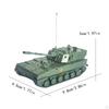 1/72 Модель танка Собери сам 4D для детей и взрослых Имитация Строительные игрушки Коллекционные