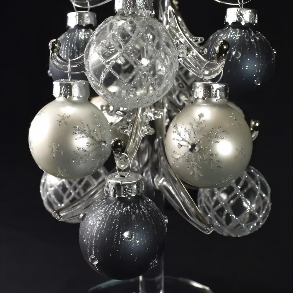 Fokart Cute Handmade Glasswork Monotone Tree
