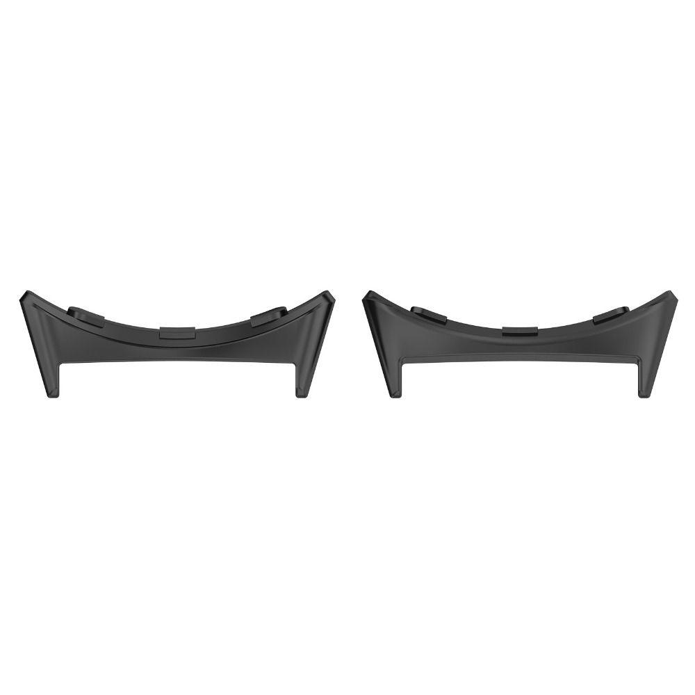 2Pcs Compatible Bandwidth 20mm Watchband Smart Metal Stainless Steel Strap Adapter Connector