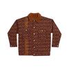 Originals X Ivy Park Clover Pattern Print Casual Jacket Men Outerwear Red Brown HB8438