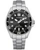 Eco-Drive 200M Black Dial Stainless Steel Men’s Watch BN0261-51E