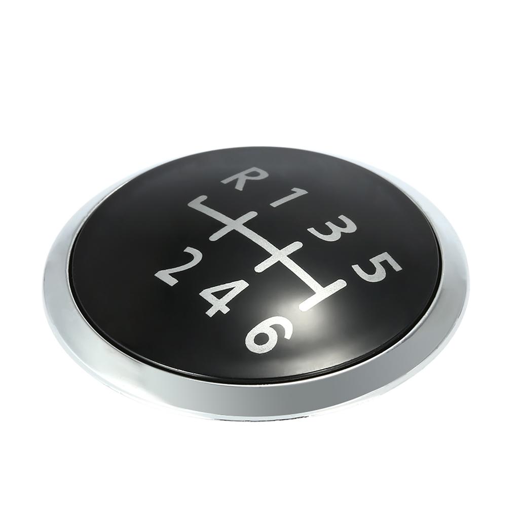 Эмблема набалдашника рычага переключения передач 6 скоростей Крышка набалдашника Замена для VW T5 Transporter 2003 2010