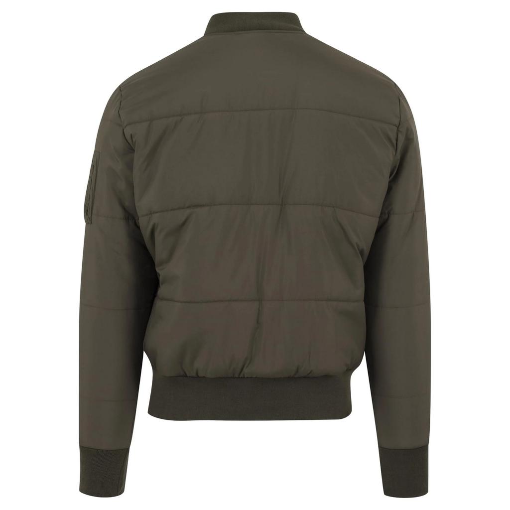 Urban Classics Mens Basic Quilted Bomber Jacket