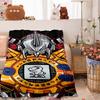 This soft flannel blanket features Digimon Adventure monsters cartoon characters and is suitable for beds, bedrooms, sofas, picn