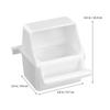 Parrot Peony Food Cup Bird Cage Food Box Bird Feeder Parrot Food Box Parakeet Water Dispenser