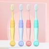 8 шт. зубная щетка с мягкой щетиной, скребок для языка 2 в 1, очиститель, очень мягкий, портативный инструмент для чистки зубов для взрослых, для путешествий