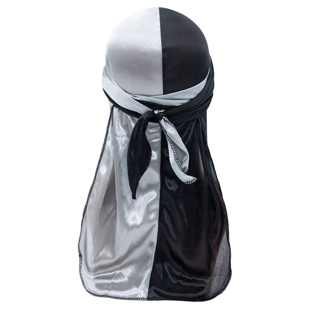 Эластичная бандана тонкая пиратская шляпа регулируемая шелковая дураг для мужчин и женщин