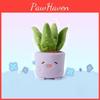 Aloe Mushroom Tulip Begonia Plant Pottery Design Plush Toy For Home Decor And Gift
