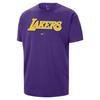 Мужская хлопковая удобная футболка с коротким рукавом Los Angeles Lakers NBA IO6723-504