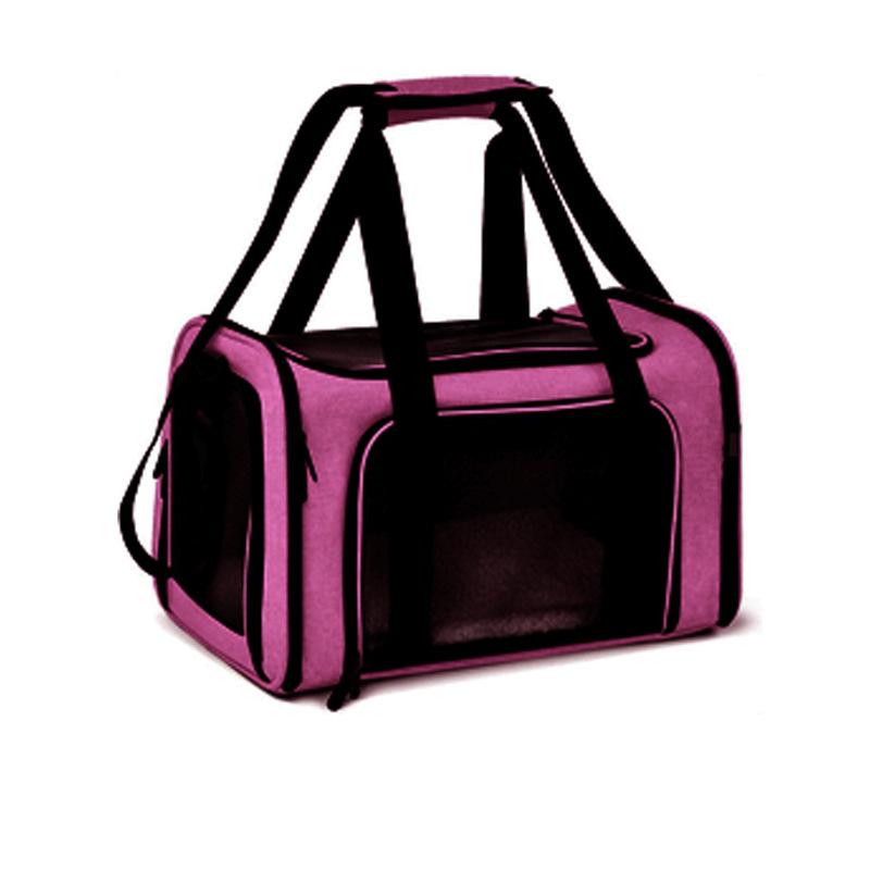 Dog Carrier Bag Soft Side Backpack Cat Pet Dog Travel Bags Airline Approved Transport Small Dogs Cats