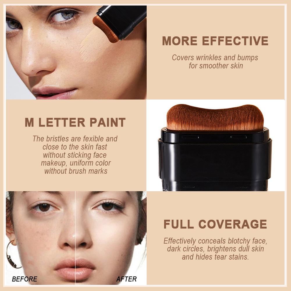 Полностью покрытый ластик тональный карандаш, бархатный увлажняющий легкий консилер жидкий тональный крем стойкий безупречный макияж для лица косметика для макияжа