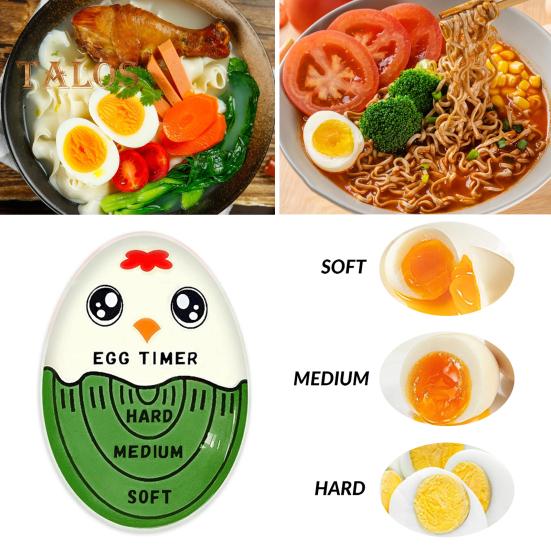 Таймер для изменения цвета яйца, пищевой термочувствительный, точный, мягкое, среднее, сваренное вкрутую яйцо, мини-индикатор, таймер, кухонные гаджеты