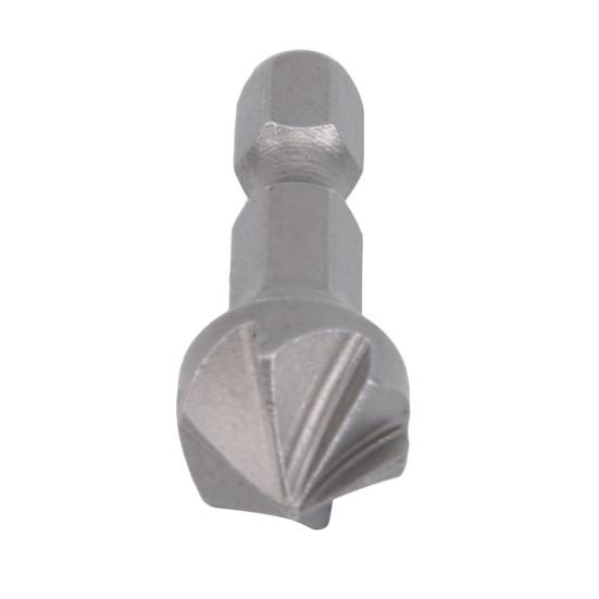 Высокопрочное сверло для снятия фаски, термообработка, хорошее удаление стружки, компактная зенковка для фаски, пластик