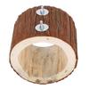 Bird Tree Hole Nest Small Pet Natural Wooden Toy Hideaway for Hamster Squirrel Parrot