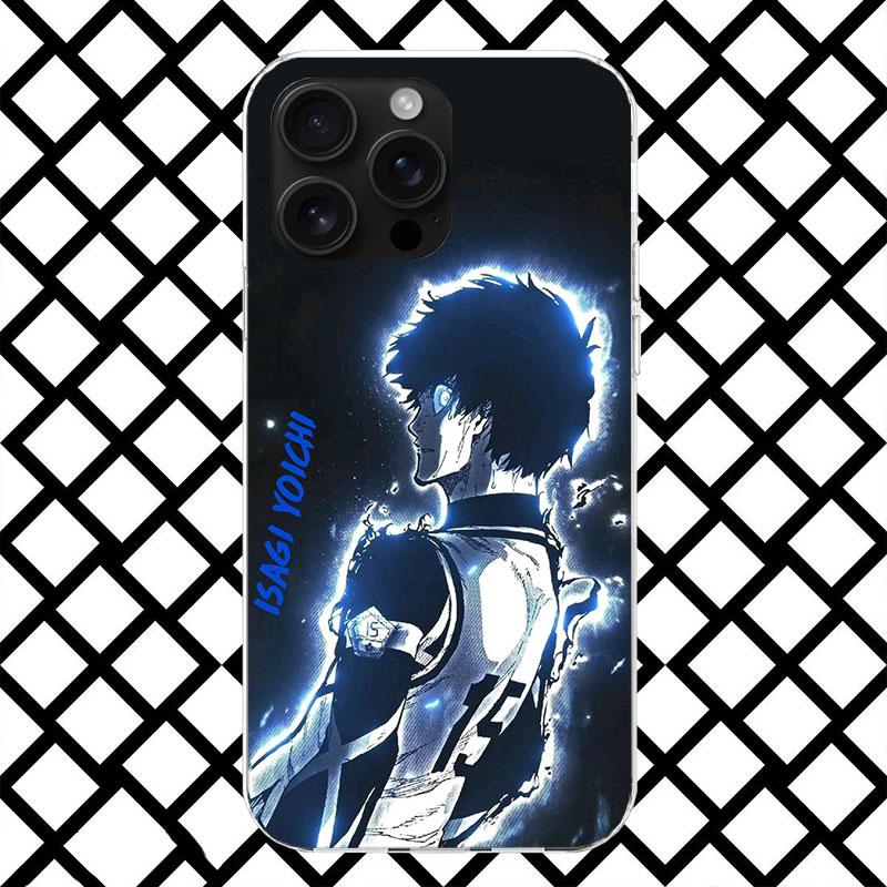 Чехол для телефона Blue Lock Исаги Ёити для iPhone 17 Air 16 16E 15 14 Plus 13 Mini 12 11 Pro Max 7 8 + SE 2020 Мягкая крышка Fundas 17 A