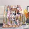 Cardcaptor Sakura Print Flannel Blanket, Ultra Soft High Quality All Seasons Warm Throw, Home Decor Cozy Blanket, Perfect Christmas Gift