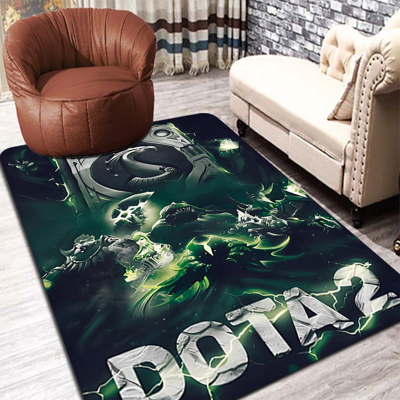 Ковер Dota2 Напольный коврик для гостиной или спальни Мягкий и удобный ковер Подарок на день рождения и праздник.NFF0928055