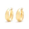 ESTELLE [Official] Women's Hoop Earrings, 18K Yellow Gold, 0202-3388-0019-0000