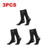 1/2/3 пары Зимние носки с подогревом, Противоскользящие, на батарейках, Защищающие от холода, Лыжные носки с подогревом, Теплые длинные носки для активного отдыха, Лыж, Пеших прогулок