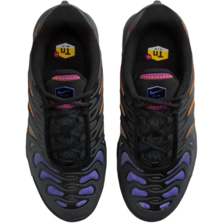 Nike Air Max Plus Низкие Детские Беговые Кроссовки Черные Подростковые FV5921-001