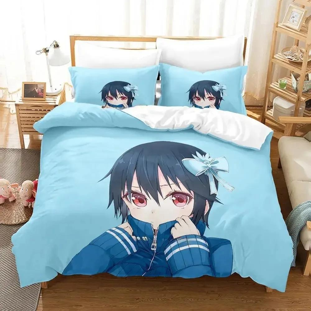 Новый комплект постельного белья Nisekoi Single Twin Full Queen King Size Bed Set Adult Kids Bedroom Duvetcover Sets 3D Print Anime Bed Set