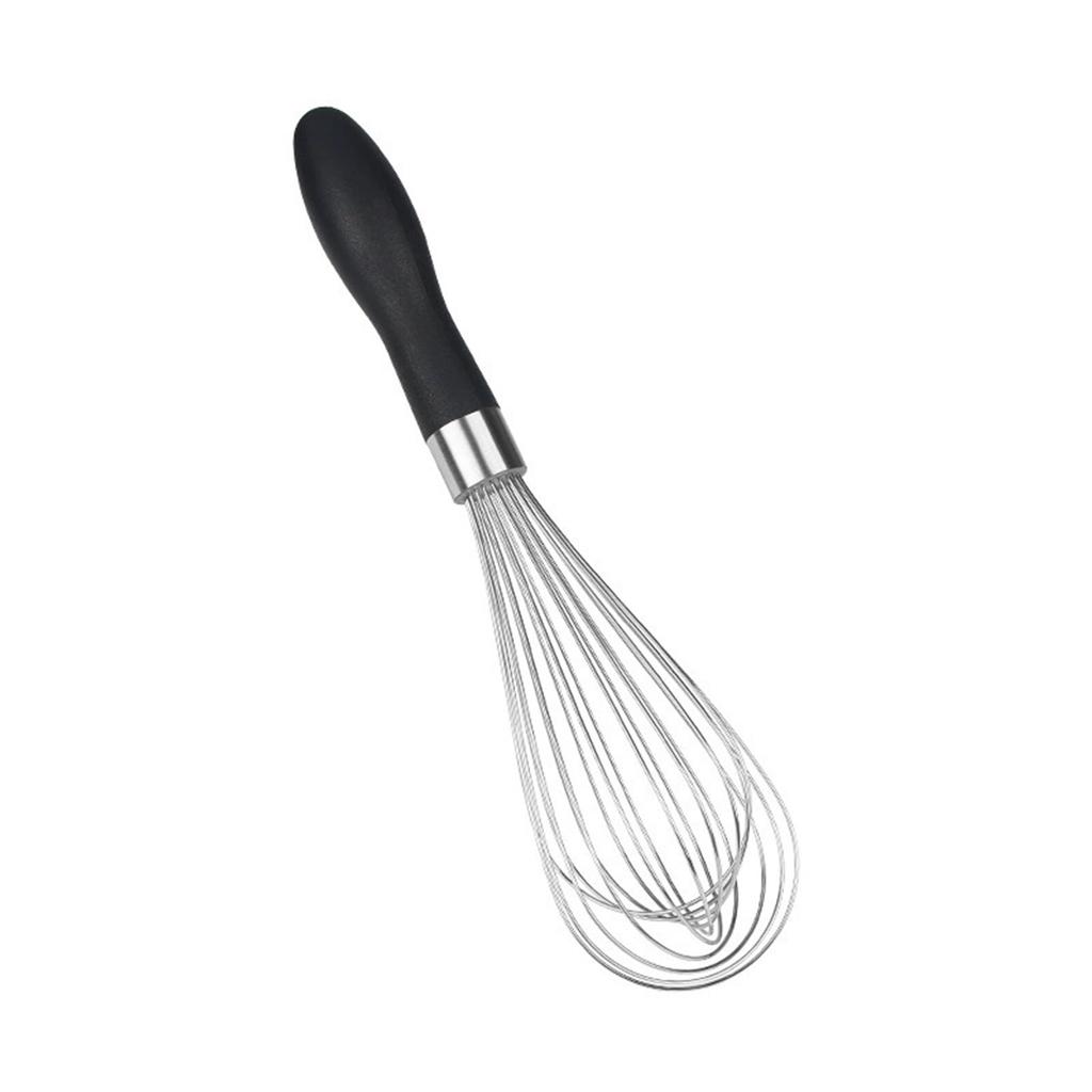 Stainless Steel Manual Whisk Heavy Duty Baking Tool Egg Beater For Cake Cream Mixing With Ergonomic Handle