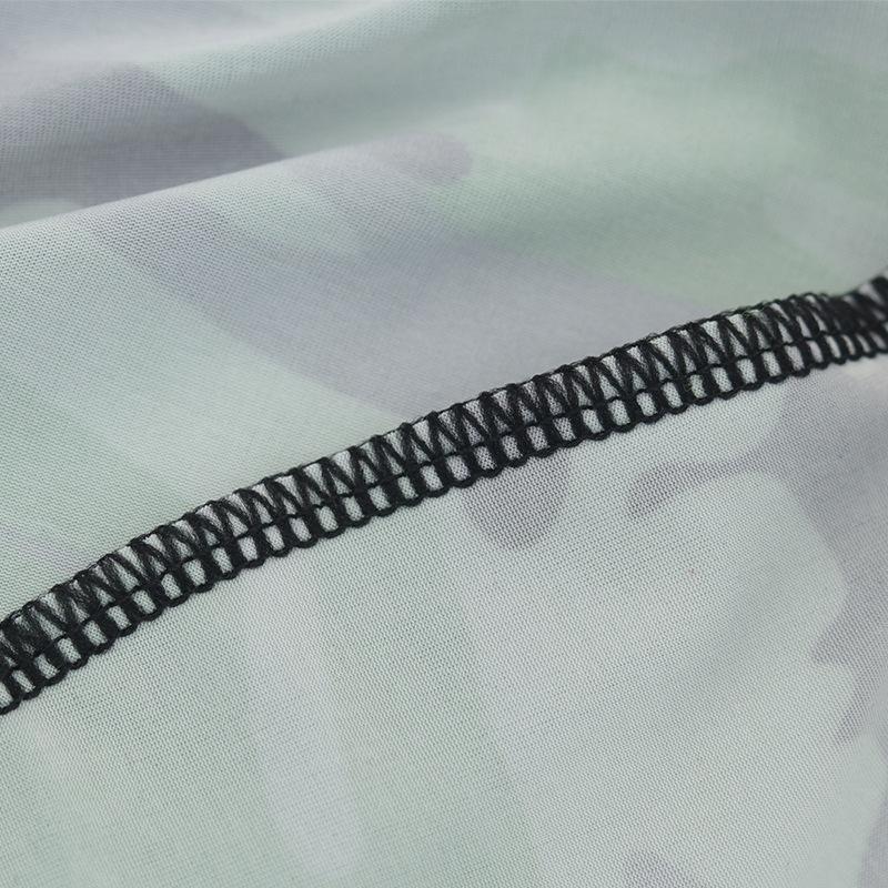 Мужская летняя шляпа с принтом, дышащая кепка