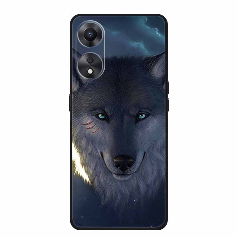 Чехол для OPPO A78 5G Модный силиконовый мягкий ТПУ задняя крышка для Oppo A58 A58X 5G OPPOA78 5G Чехлы для телефонов Ударопрочный CPH2483 Fundas
