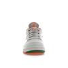 Детские кроссовки Air Jordan 5 Retro Low GS Hurricanes серо-футбольно-серые бриллиантово-оранжевые FQ1293-018