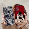 Чехол для телефона «Страшное лицо Глаза» для Samsung A53 A52 A13 A73 A32 A51 A23 A22 A12 A02s A20e A40 A50 A21 A72 A70