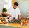 Raclette Grill Cecotec 12000 Cheese & Grill Inox Black