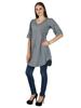 Women Casual Kurta Indian Ethnic Cotton Kurti Designer Tunic Solid Top Dress
