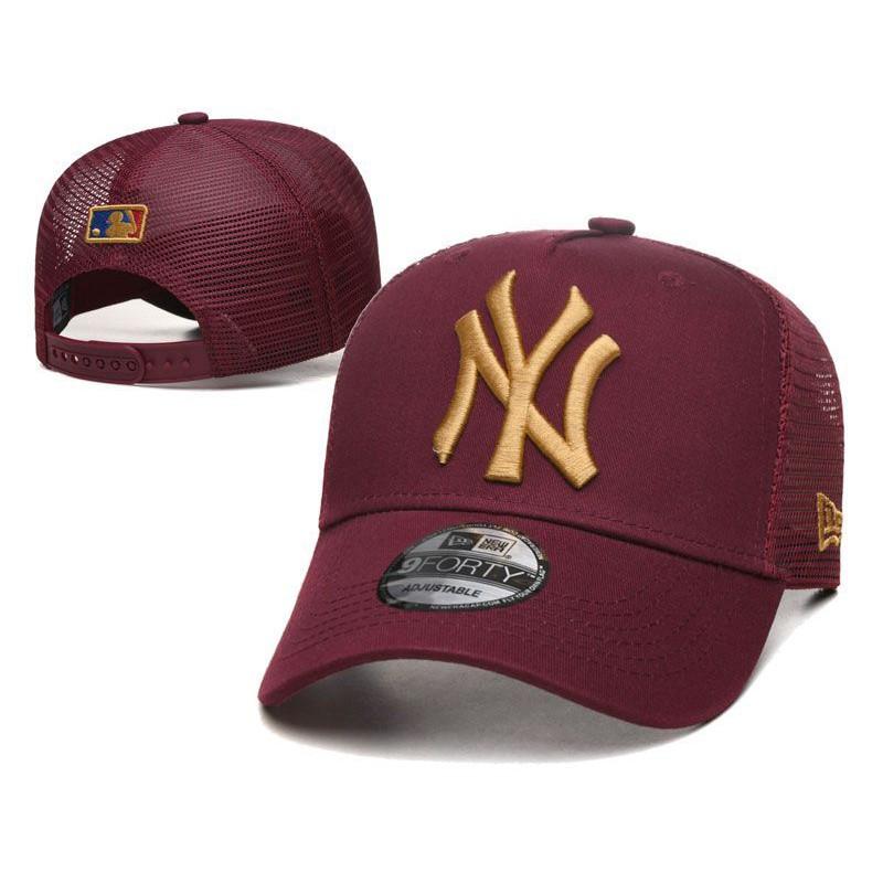 NY Baseball Cap Style Unisex Students Casual Versatile Sun Hat Team Sports
