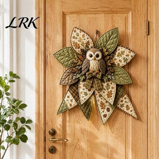 Подарки для друзей, связанные вручную, Большой Бант Пэчворк DIY Набор, Ткань Фермерский Стиль Передняя Часть Полный Трехмерный Наборы Дверь Животное Ремесло Набор Взрослые,