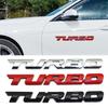 TURBO Letter Metal Sticker Adhesive Car Badge Decal Auto Emblem Styling Decor