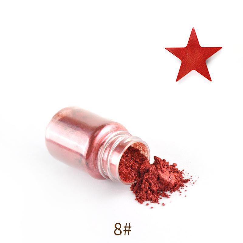 10 г жемчужной пудры с блестками и клеем для кристаллов с пигментом цвета русалки для самостоятельного изготовления.