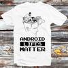 230 Gsm 100% Cotton Android Lifes Matter Brain Storm T Shirt Vintage Retro Gift Mens Womens Unisex Cartoon Anime Top Tee B1186